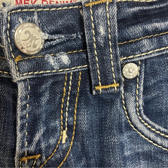 Women’s Mek Denim Kingston Bootcut Western Embroidered Jeans Denim Size 25 X 32 - Picture 3 of 15